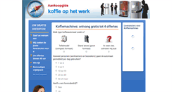 Desktop Screenshot of koffiezetautomaten.nl